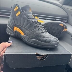 Jordan 12 Retro "Black Taxi" sneakers